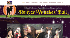 Desktop Screenshot of denverwitchesball.com