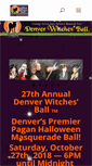 Mobile Screenshot of denverwitchesball.com